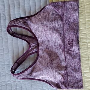**free with any purchase** Victoria's Secret maroon size M sorts bra